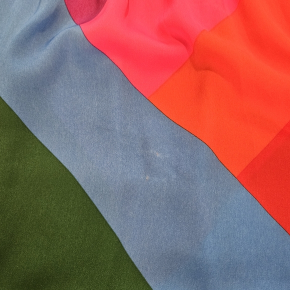 Skies Are Blu Colorful Maxi Dress Size XS Summer Preppy Cottagecore Girlhoodcore - Picture 5 of 11